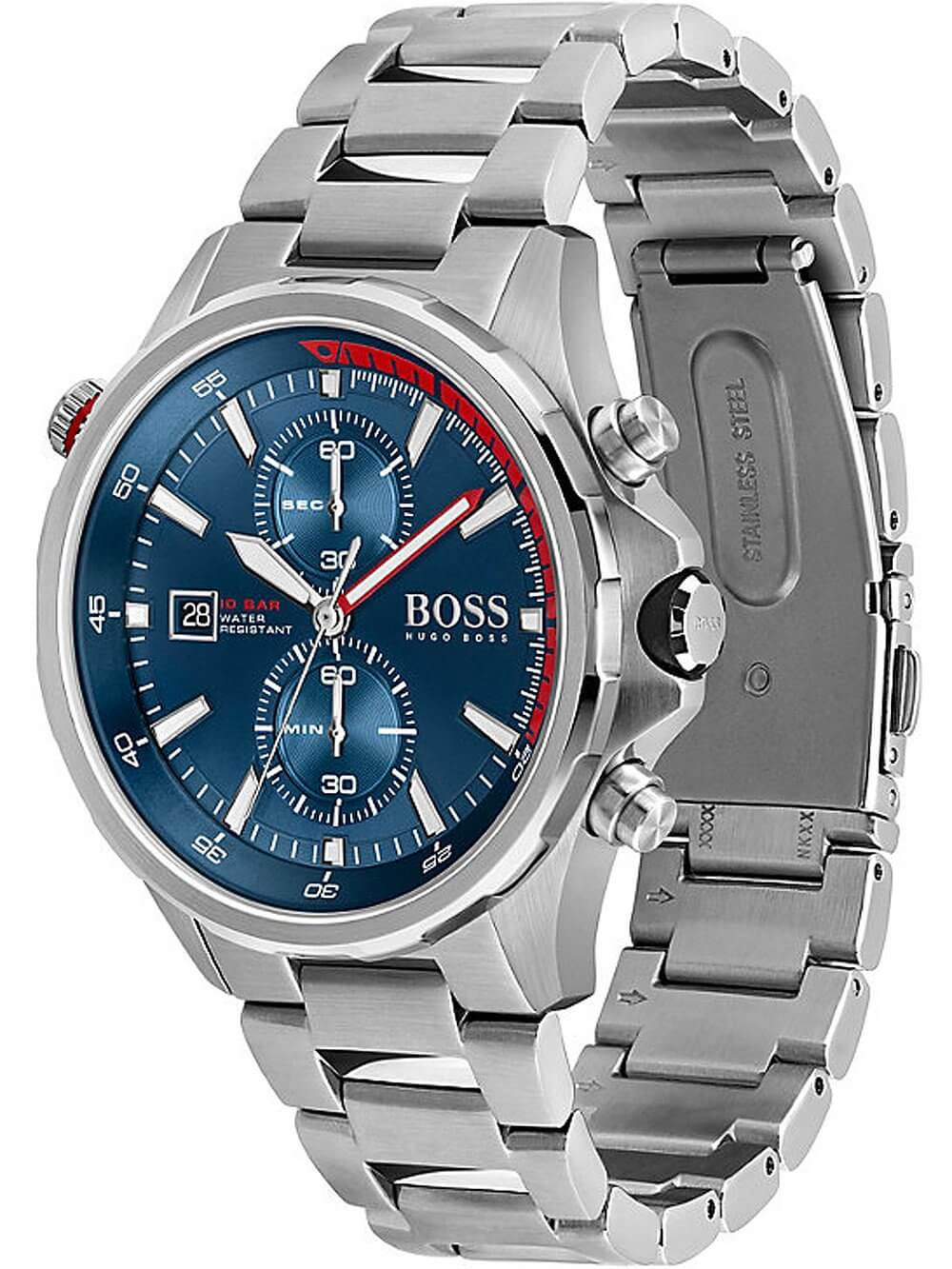 Hugo Boss 1513823 Globetrotter Chronograph Quartz Men&#39;s Watch