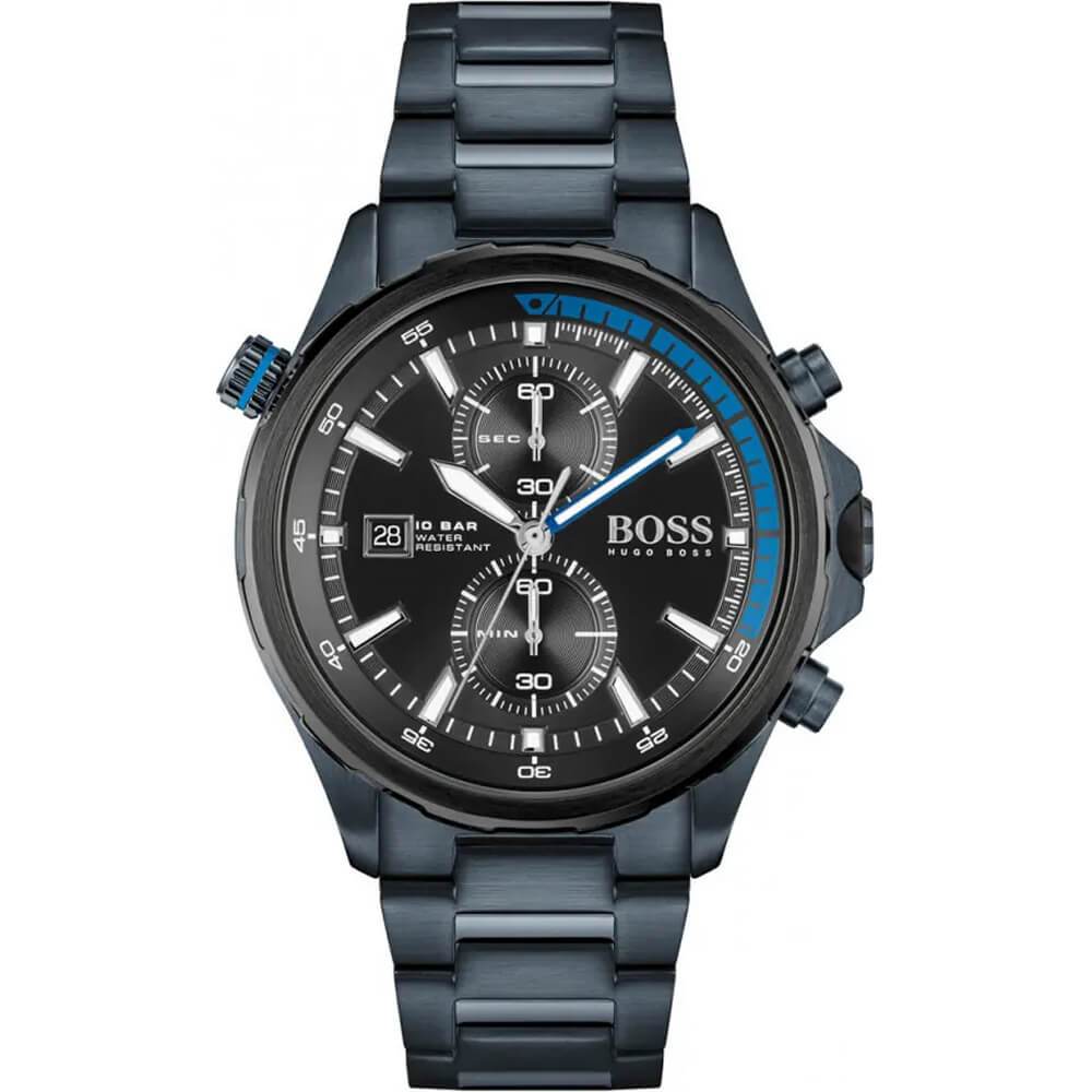 Hugo Boss 1513824 Globetrotter Chronograph Quartz Men&#39;s Watch