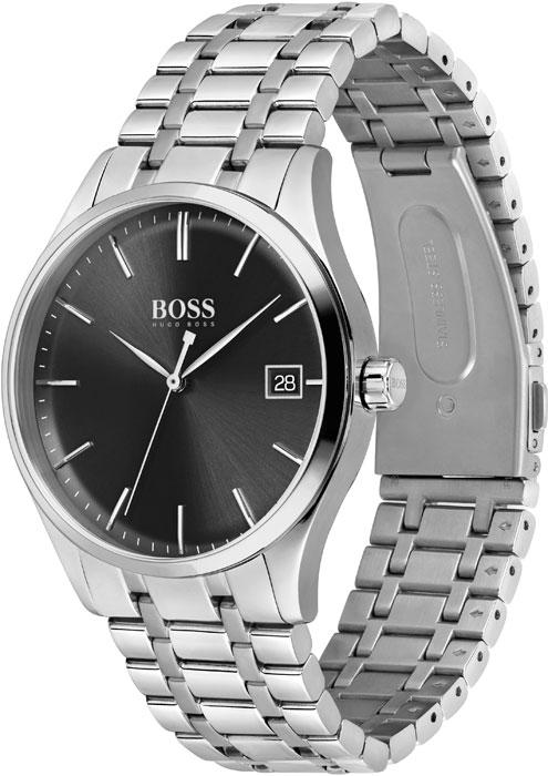 Hugo Boss 1513833 Commissioner Silver Steel Quartz Men&#39;s Watch