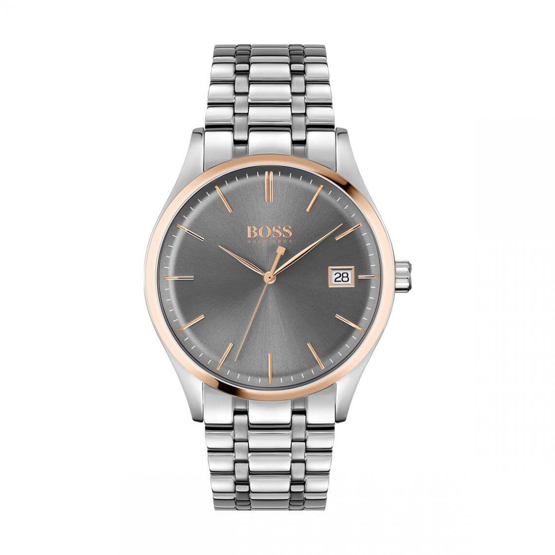 Hugo Boss 1513834 Commissioner Stainless Steel Quartz Men&#39;s Watch