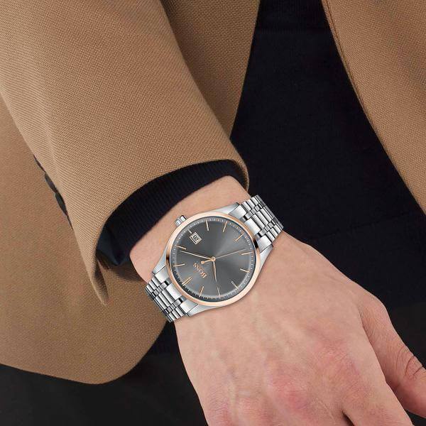 Hugo Boss 1513834 Commissioner Stainless Steel Quartz Men&#39;s Watch