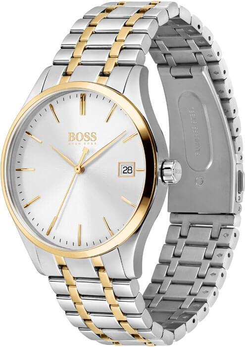 Hugo Boss 1513835 Commissioner Two-Tone Stainless Steel Quartz Men&#39;s Watch
