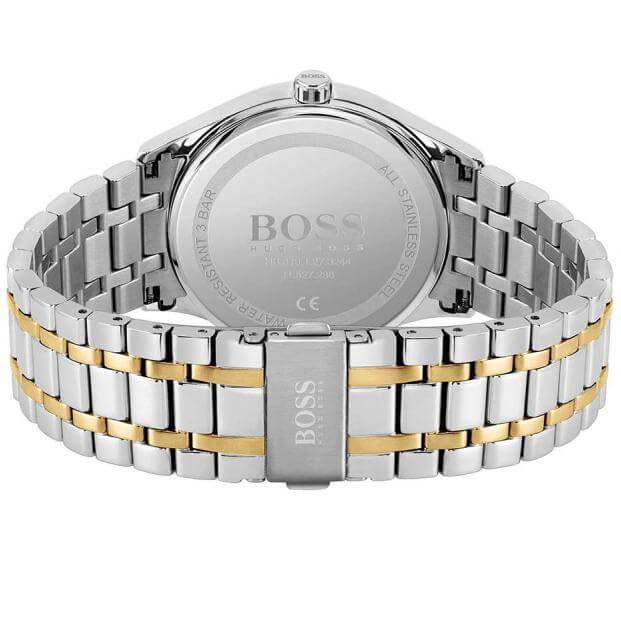 Hugo Boss 1513835 Commissioner Two-Tone Stainless Steel Quartz Men&#39;s Watch