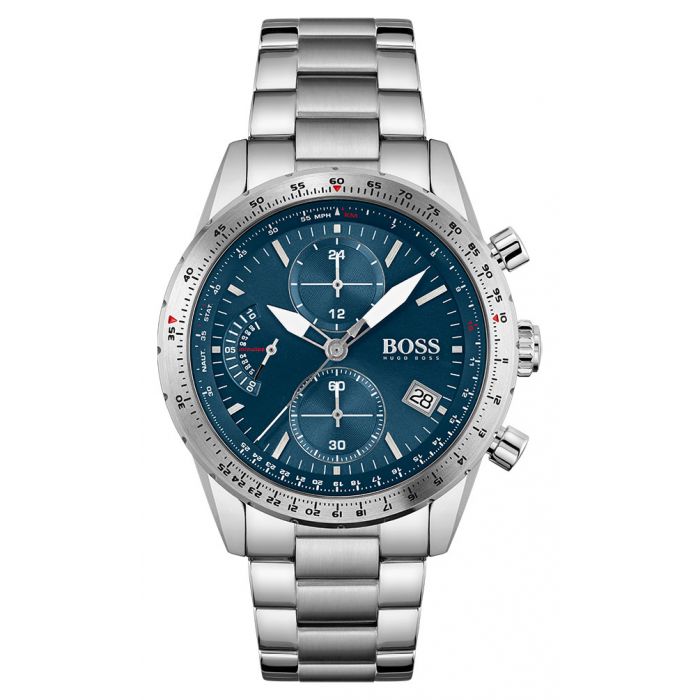 Hugo Boss 1513850 Pilot Edition Chrono Quartz Men&#39;s Watch