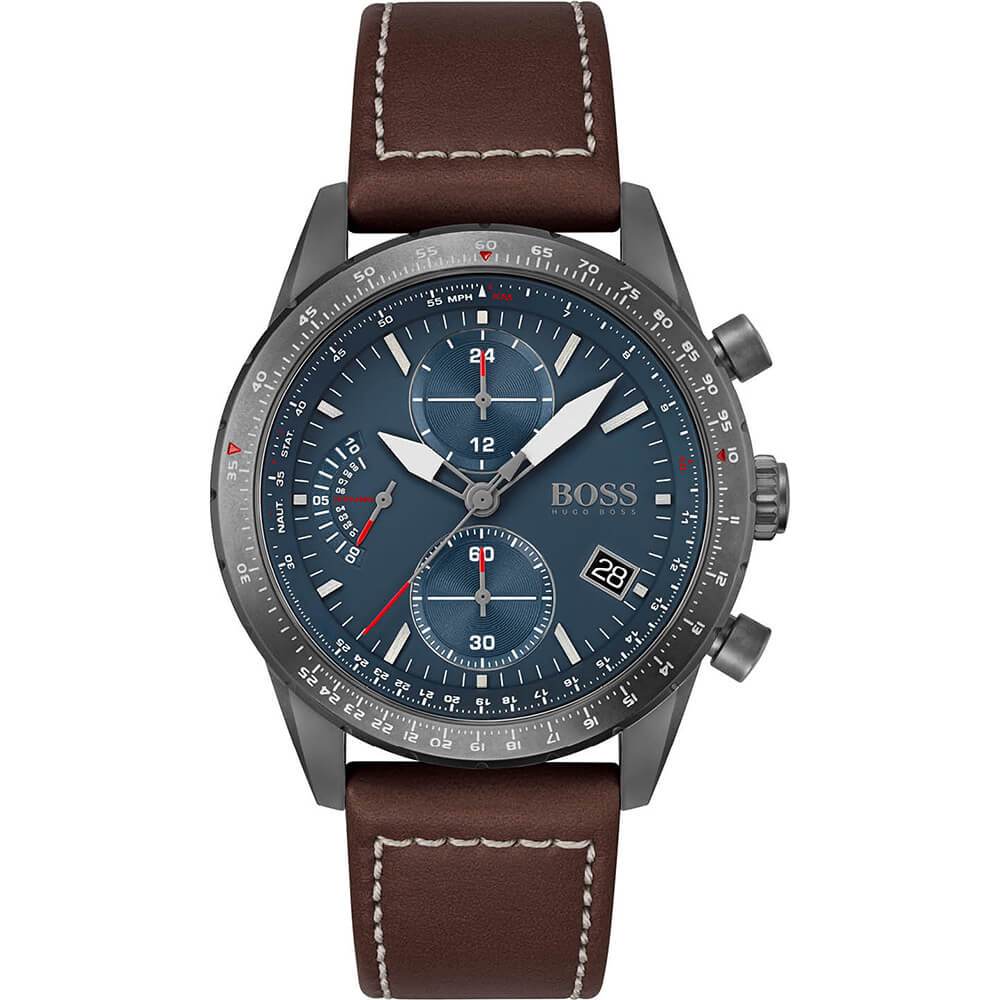 Hugo Boss 1513852 Pilot Edition Chrono Quartz Men&#39;s Watch