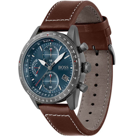 Hugo Boss 1513852 Pilot Edition Chrono Quartz Men's Watch