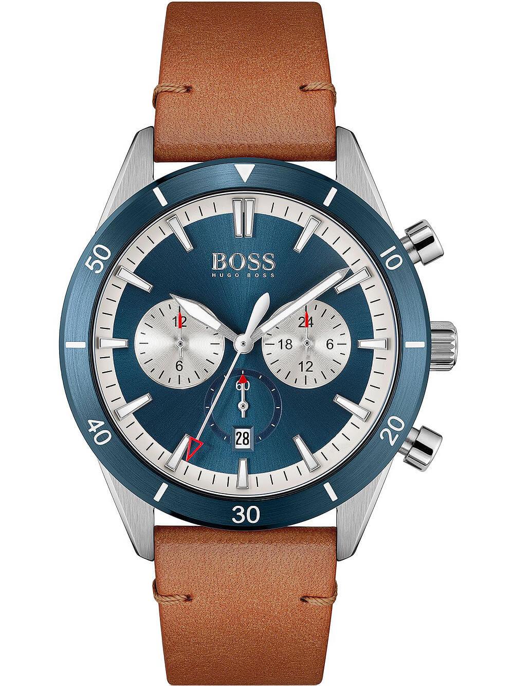 Hugo Boss 1513860 Santiago Quartz Men&#39;s Watch