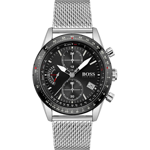 Hugo Boss 1513886 Pilot Edition Quartz Men's Watch