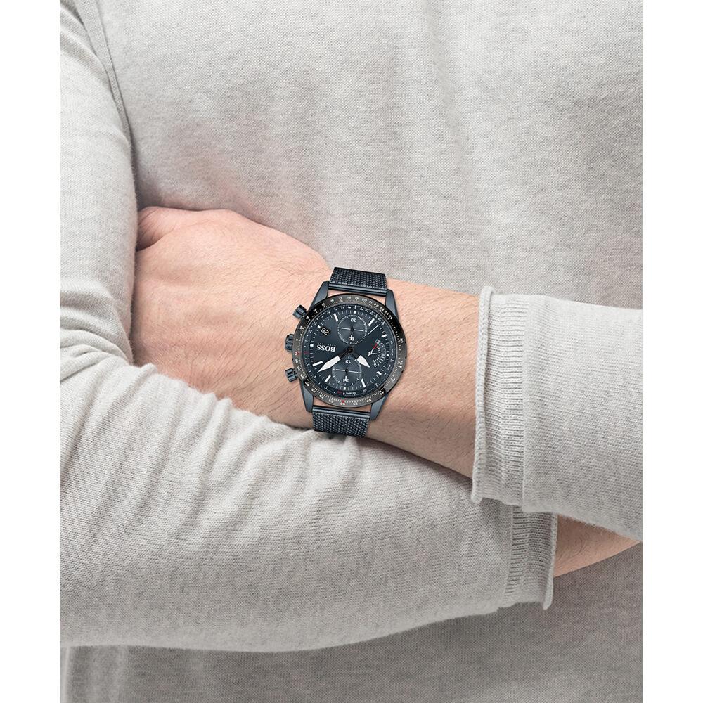 Hugo Boss 1513887 Pilot Edition Quartz Men&#39;s Watch