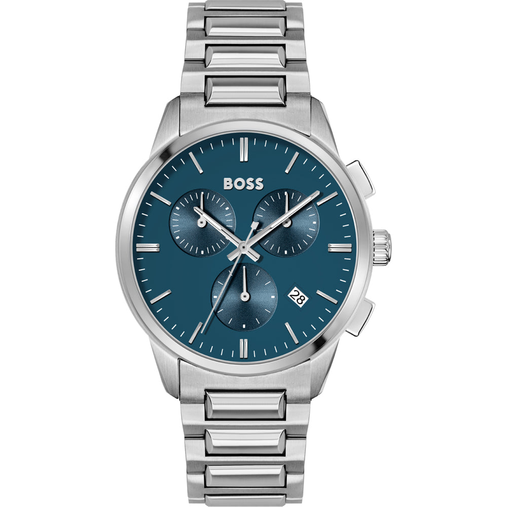 Hugo Boss Dapper Blue Dial chronograph Men&#39;s Watch 1513927