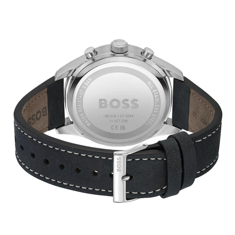 Hugo Boss Black Leather View Mens Watch 1513987