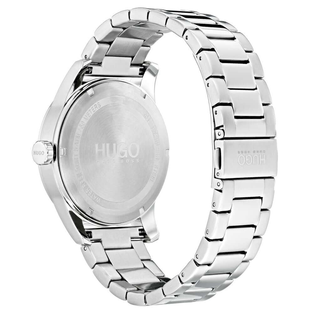 Hugo Boss 1530016 Create Black Dial Stainless Steel Quartz Men&#39;s Watch