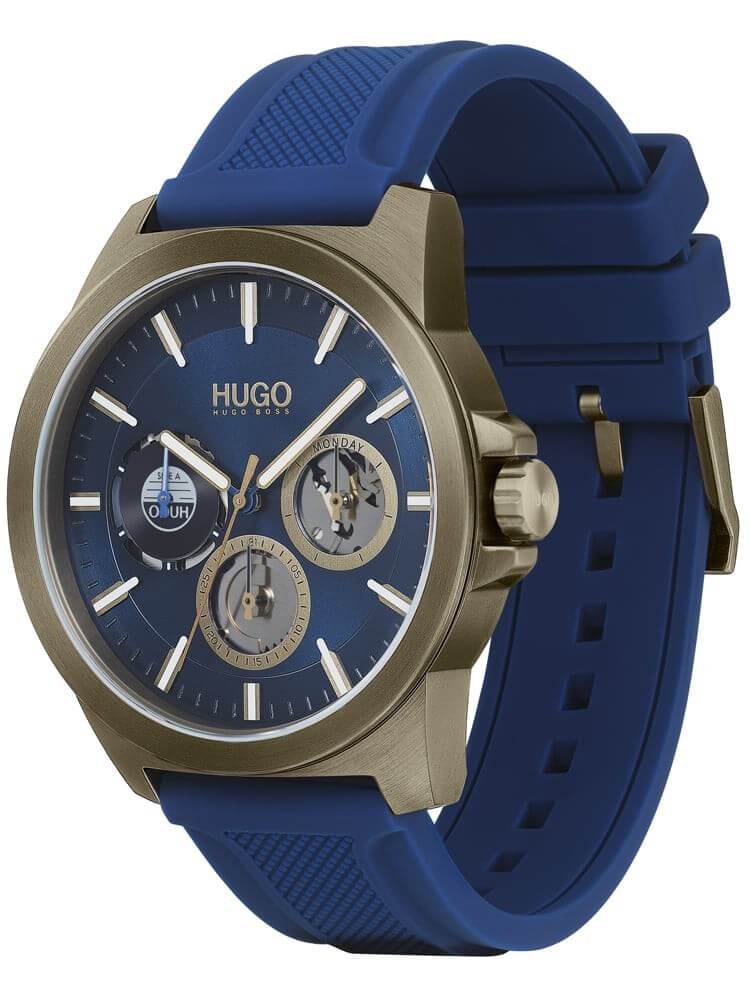Hugo Boss 1530130 Twist Analogue with Silicone Strap Quartz Men&#39;s Watch
