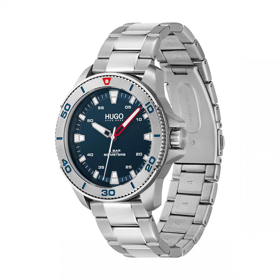 Hugo Boss 1530224 Streetdiver Blue Dial Quartz Men&#39;s Watch