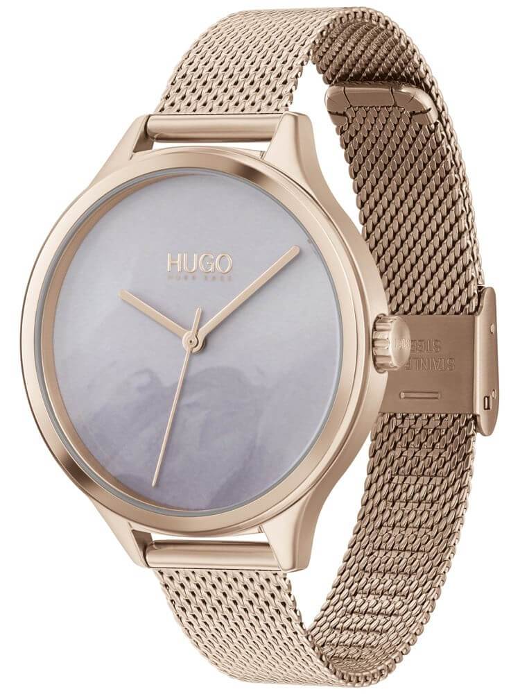 Hugo Boss 1540060 Smash Rose Gold Plated Quartz Women&#39;s Watch