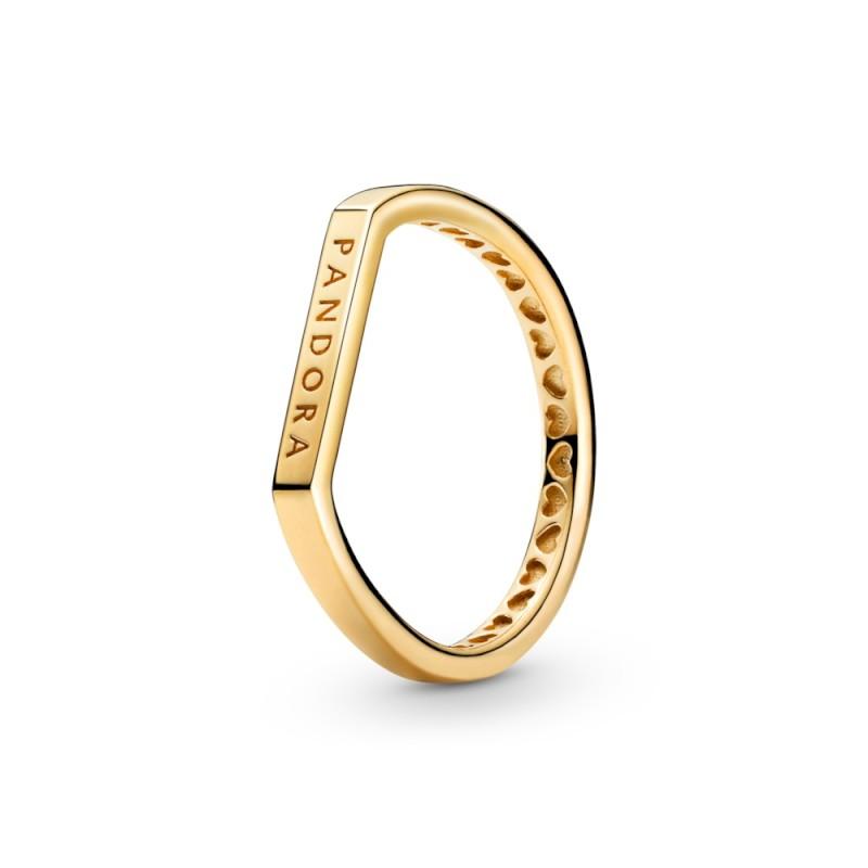 Pandora Logo Bar Stacking Shine Ring