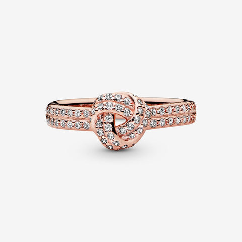 Pandora Shimmering Knot Ring
