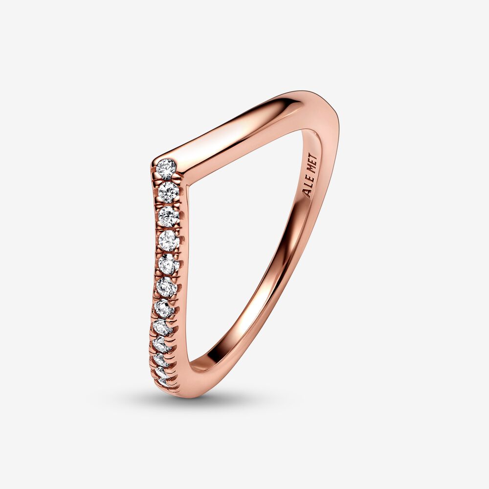 Pandora Timeless Wish Half Sparkling Pink Ring