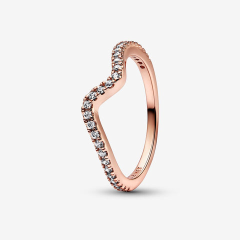Pandora Sparkling Wave Ring 182539C01