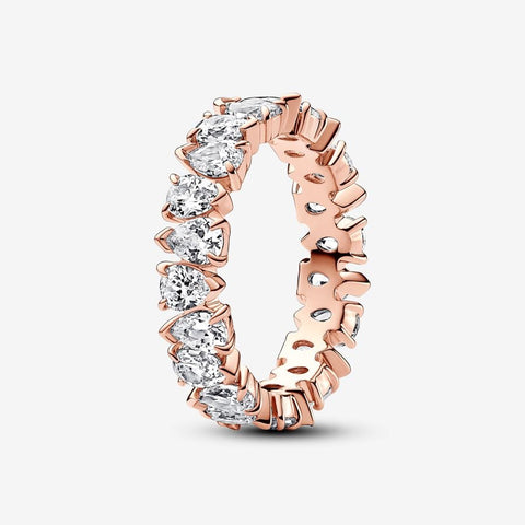 Pandora Alternating Sparkling Band Ring