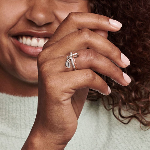 Pandora ME 14K Rose Gold-Plated Ring