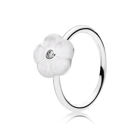 Pandora Ring Luminous Florals With Mother-Of-Pearl