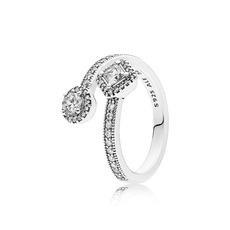 Pandora Abstract Elegance Ring