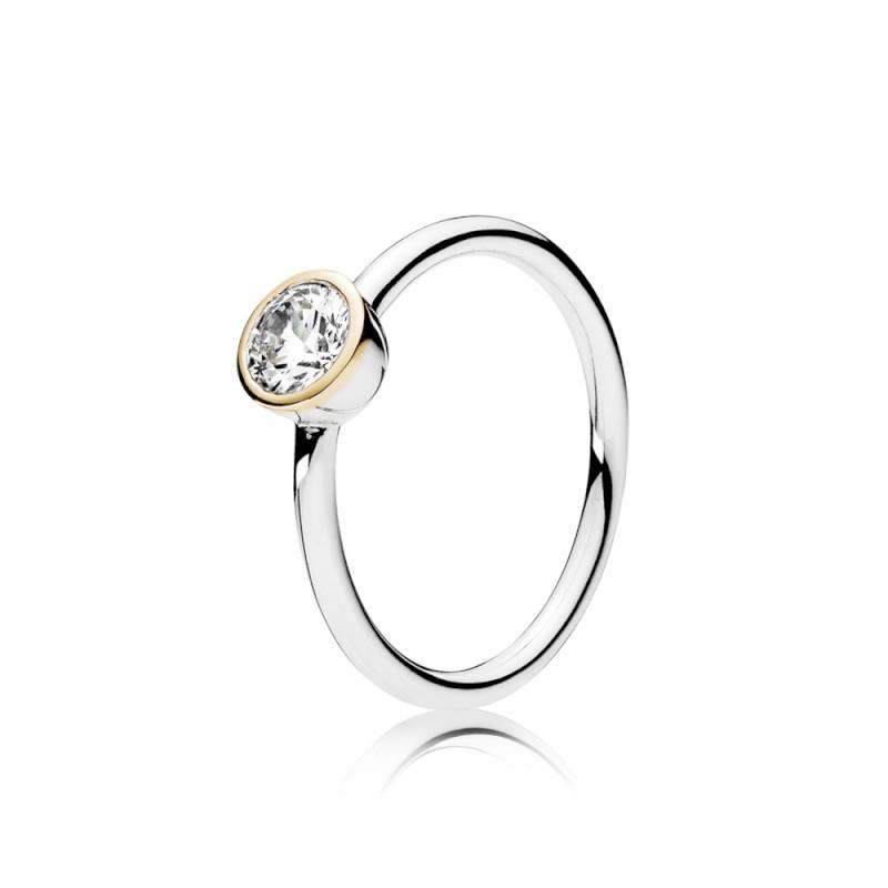 Pandora Petite Circle Clear Cz