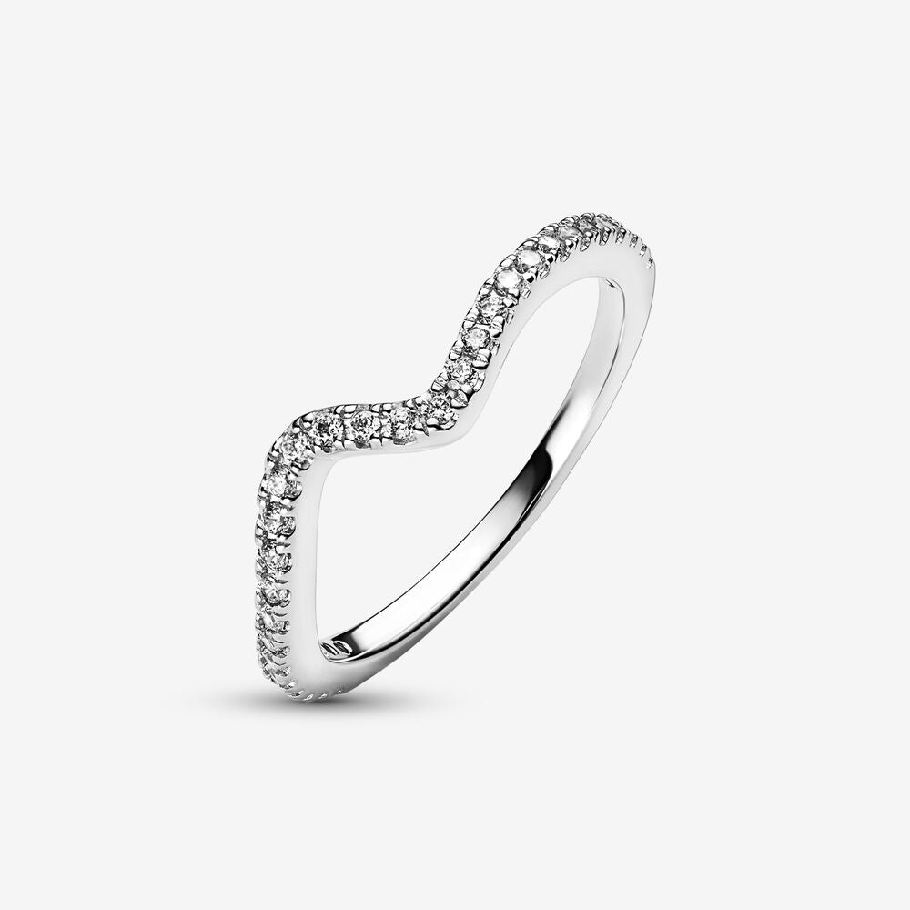 Pandora Sparkling Wave Ring 192539C01