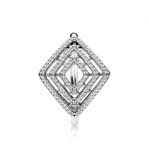 Pandora Geometric Lines Ring