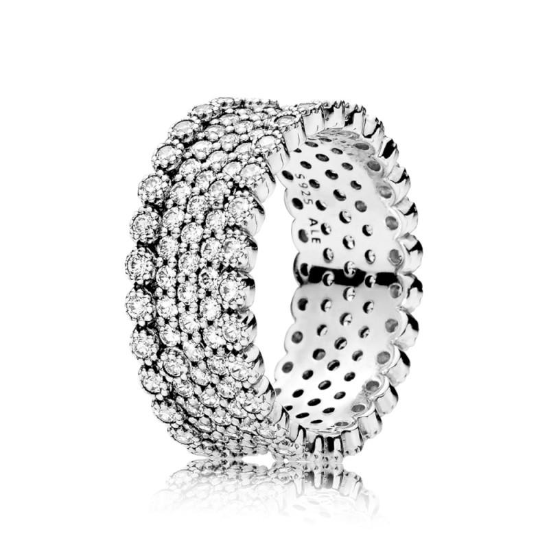 Pandora Lavish Sparkle Clear Ring