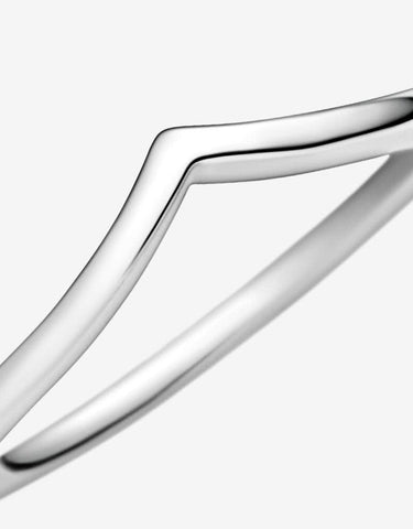 Pandora Wishbone Ring In Sterling Silver