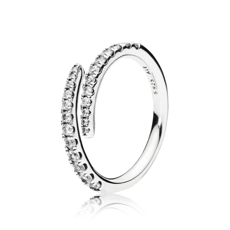Pandora Open Ring In Sterling Silver With 24 Bead-Set