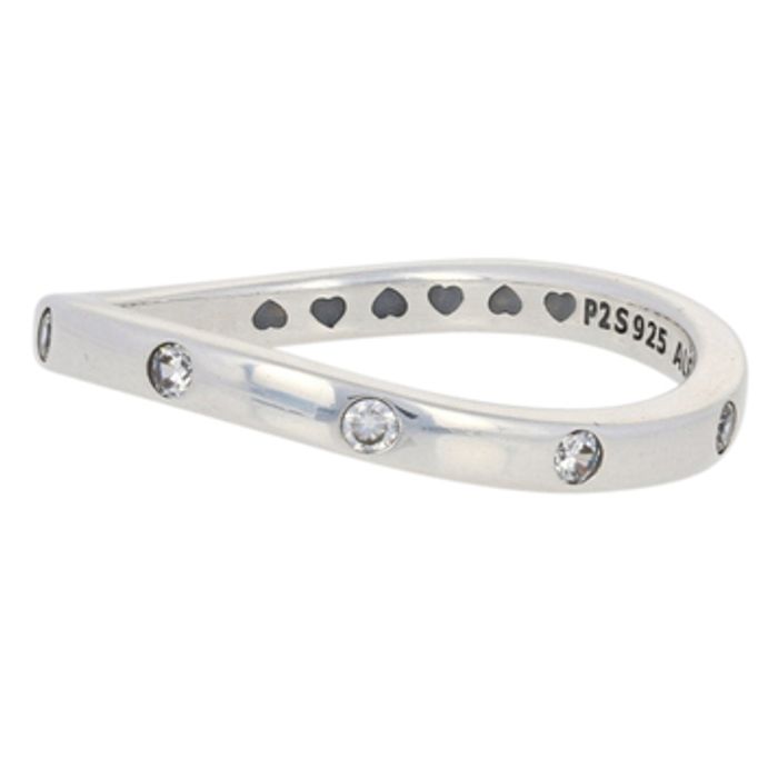 Pandora Minimalistic Curved Ring