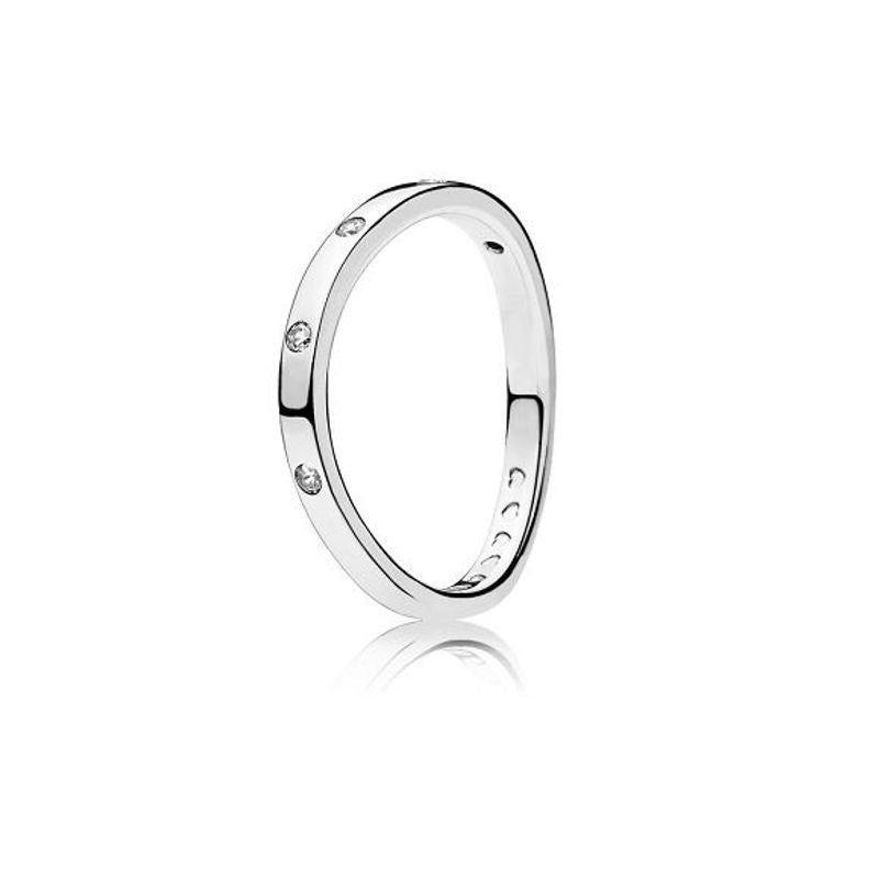 Pandora Minimalistic Curved Ring