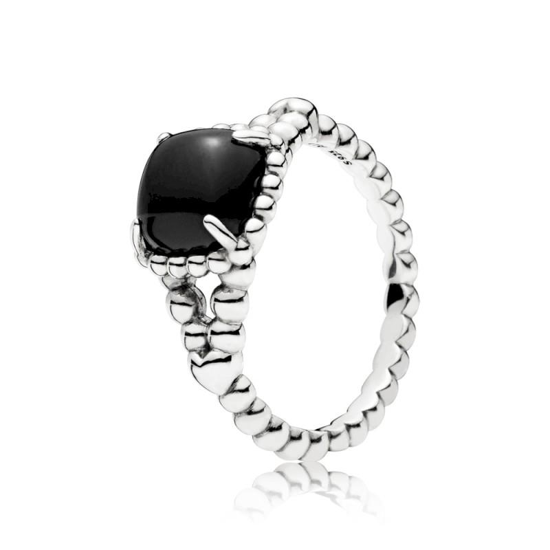 Pandora Vibrant Spirit Black Crystal Ring