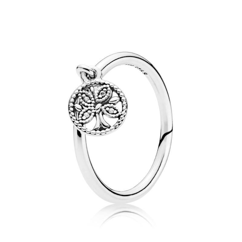 Pandora Tree Of Life Silver Ring