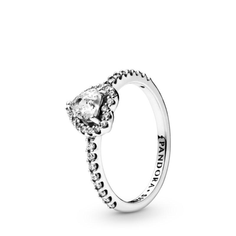 Pandora Elevated Heart Ring