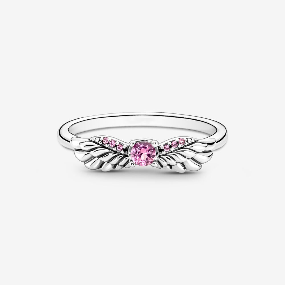 Pandora Sparkling Angel Wings Ring