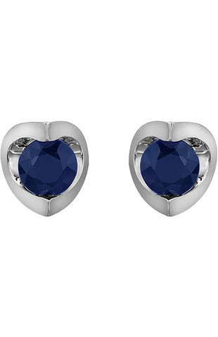 10KW 4mm Sapphire Earring 20018
