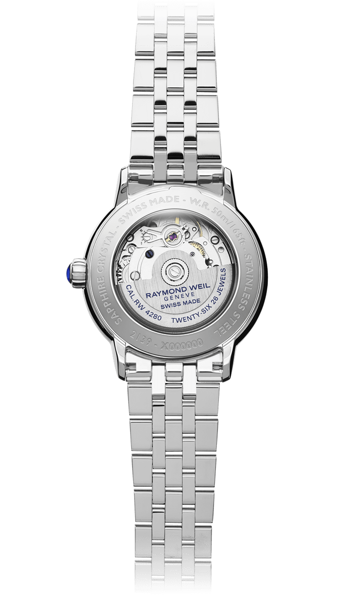Raymond Weil Maestro Mechanical Women&#39;s Watch 2139-ST-00965