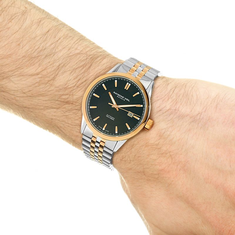 Raymond Weil Freelancer Automatic Black Dial Men&#39;s Watch 2731-SP5-20001