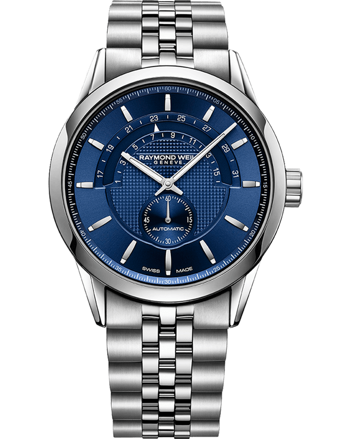 Raymond Weil Freelancer Automatic Blue Dial Men&#39;s Watch 2738-ST-50001
