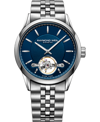 Raymond Weil 2780-ST-50001 Freelancer Calibre RW1212 Men's Automatic Blue Steel Watch