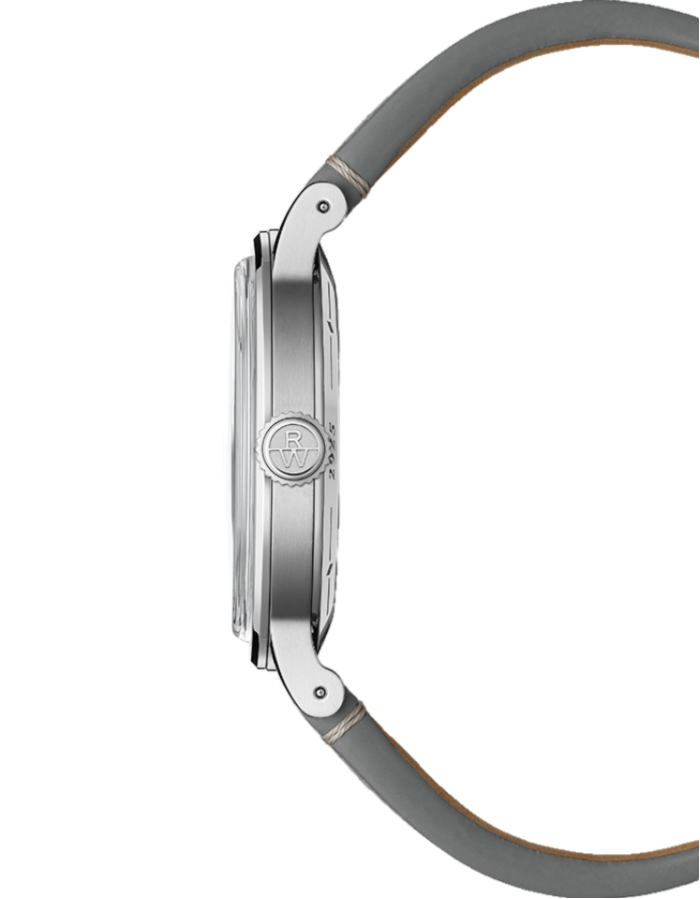 Raymond Weil Millesime Men’s Automatic Grey Leather Strap Watch 2925-stc-80001