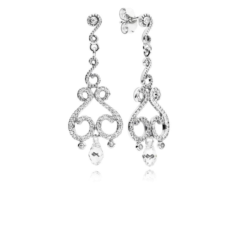 Pandora Chandelier Earrings In Sterling Silver