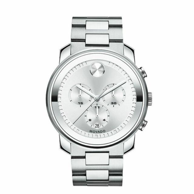 Movado Bold Quartz Chronograph Mens Watch 3600276
