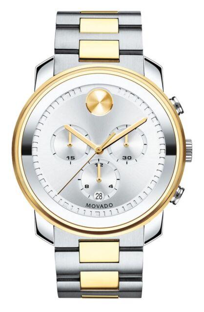 Movado Bold Quartz Chronograph Mens Watch 3600432