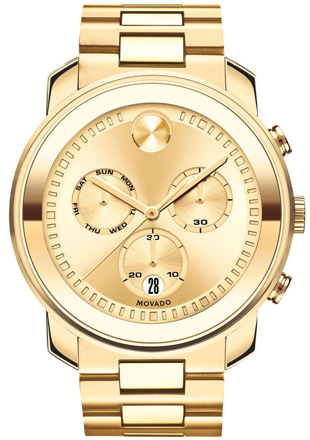 Movado Bold Quartz Chronograph Mens Watch 3600485