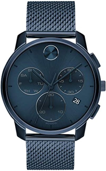 Movado Bold Thin Quartz Men&#39;s Watch 3600633